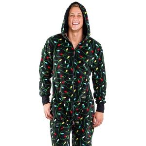 TIPSY ELVES String of Christmas Lights Jumpsuit